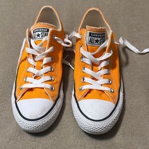 Converse Bright Orange Sneakers